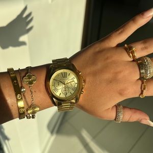 Michael Kors Gold-Tone Bradshaw Watch
